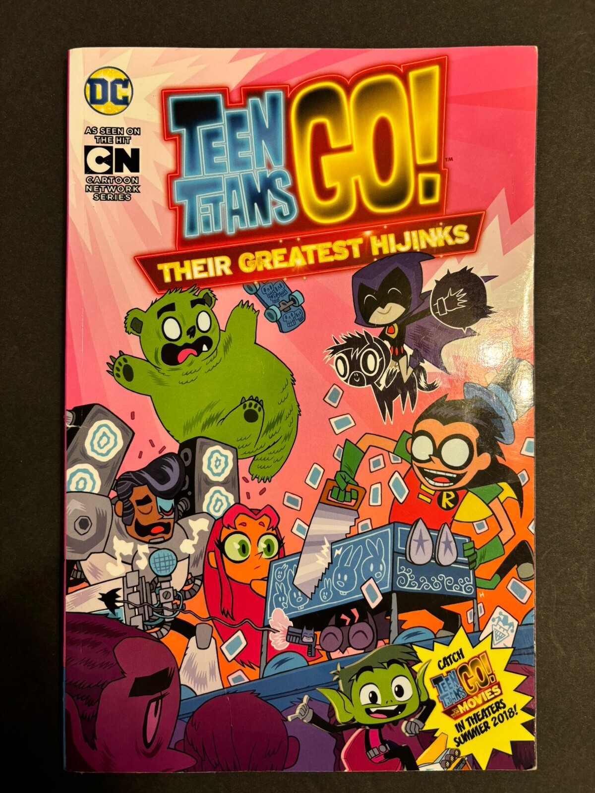 Teen Titans Go!: Their Greatest Hijinks (DC Comics agosto 2018) Cartoon Network