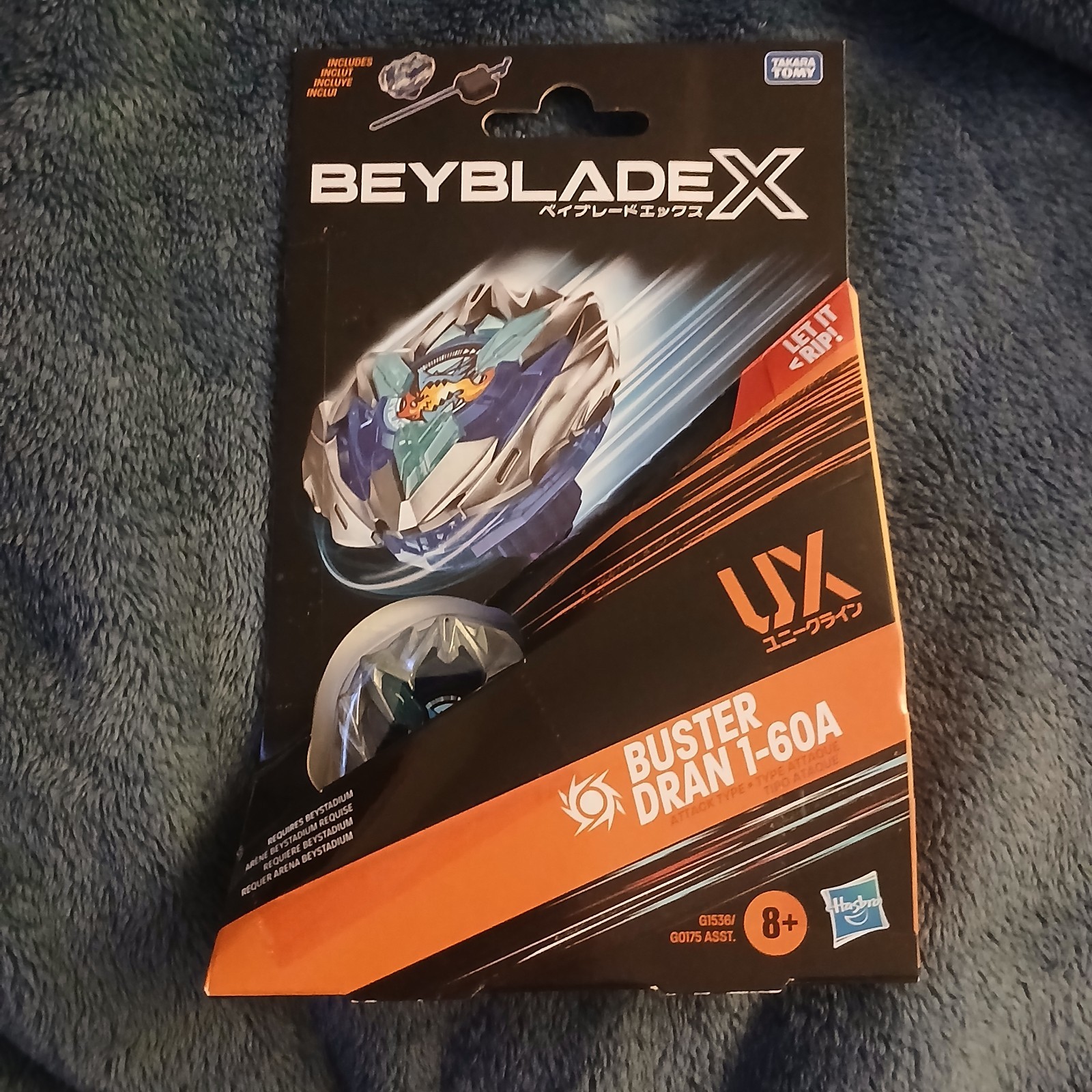 Beyblade X Buster Dran 1-60A (DranBuster) - Hasbro Takara Tomy New NIB