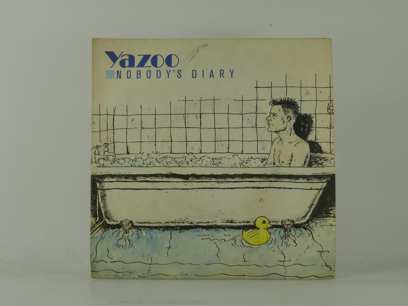 YAZOO NOBODY'S DIARY (7) (37) 2 Track 7" Single plus Picture Sleeve MUTE RECORDS