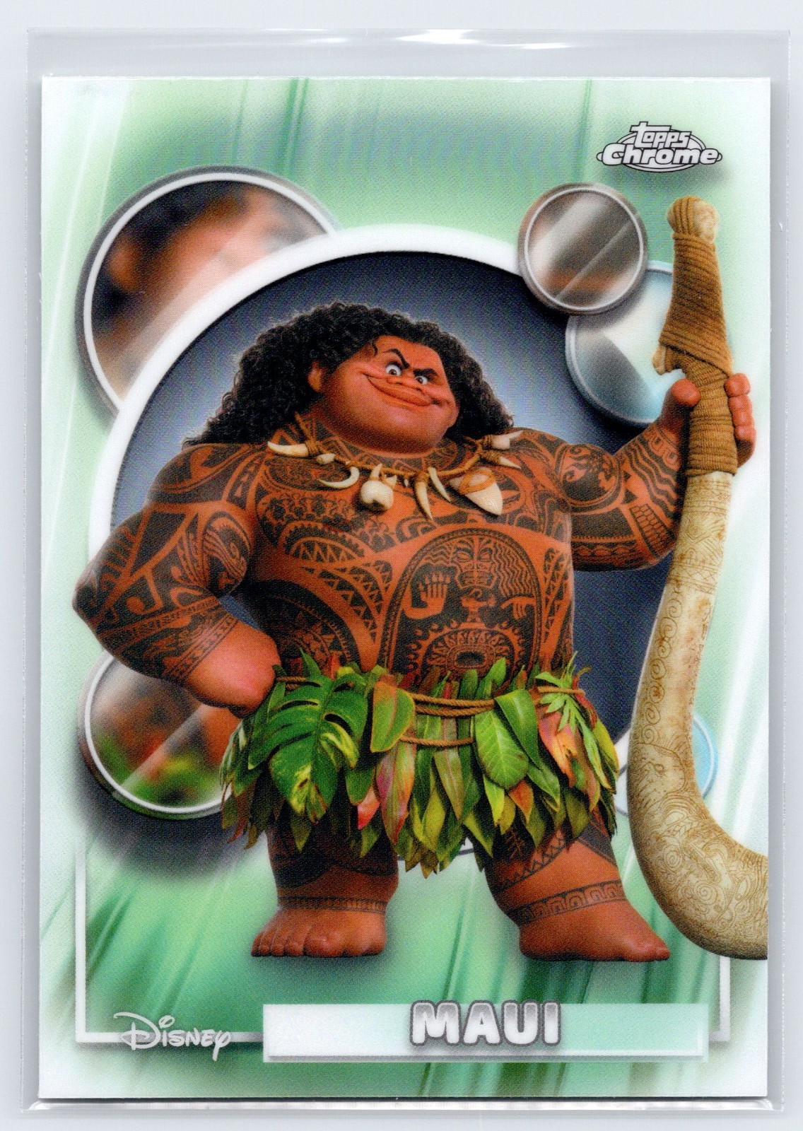 2026 Topps Disney Chrome Moana Maui #11 rifrattore base
