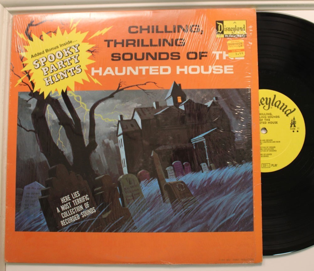 Disney LP Agghiacciante, Thrilling Sounds Of The Haunted House On Disneyland