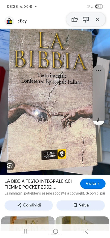 La Bibbia testo integrale conferenza episcopale italiana