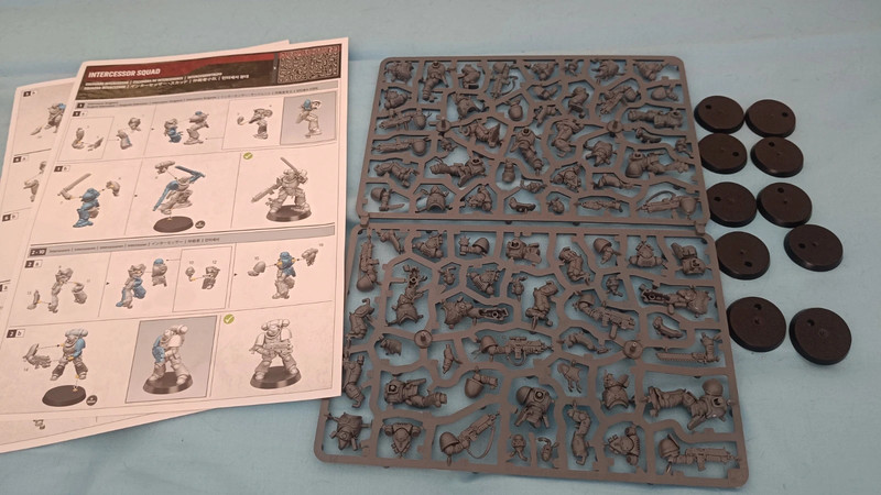 10 Intercessors Warhammer 40k Armageddon