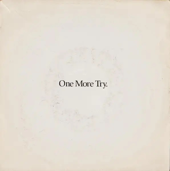 George Michael One More Try. - 45T x 1