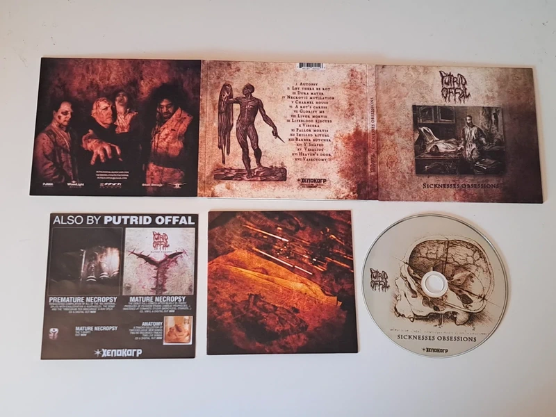 CD Putrid Offal – Sicknesses Obsessions (ltd edition digipak)