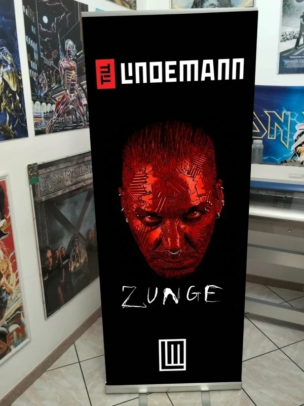 Till Lindemann "Zunge" (Rammstein) roll-up