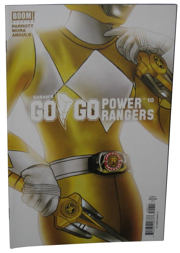 Go Go Power Rangers Yellow (2018) Boom Comic Book #10 - (Mercado Variant Cover)