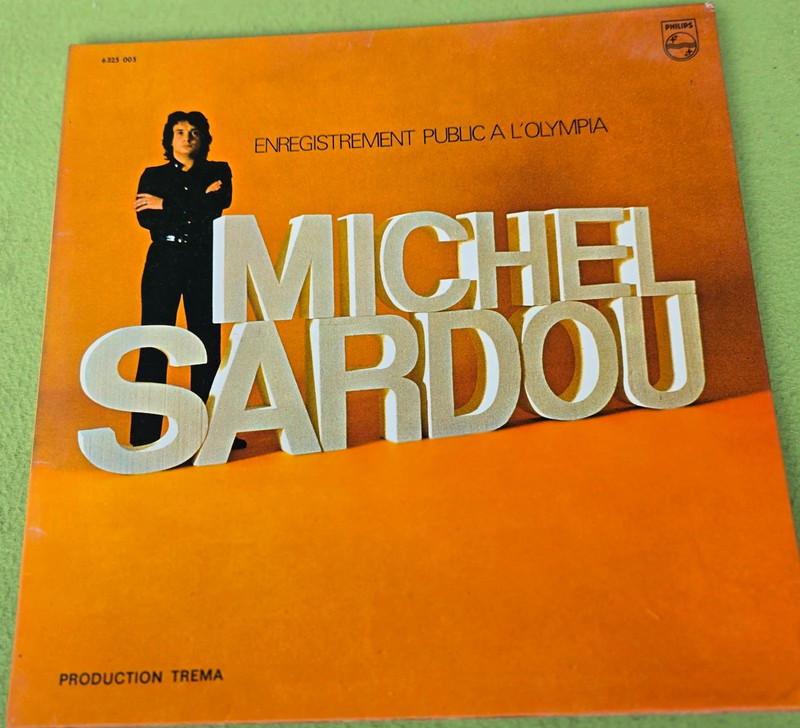 Vinyle 33 tours Michel Sardou