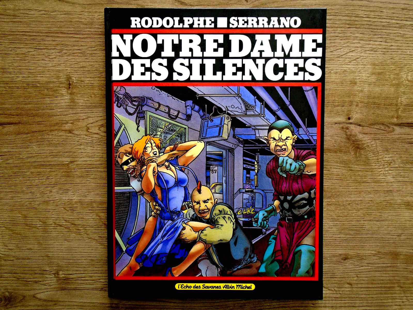 BD E.O / POUR ADULTE / NOTRE DAME DES SILENCES / 1989 / TBE