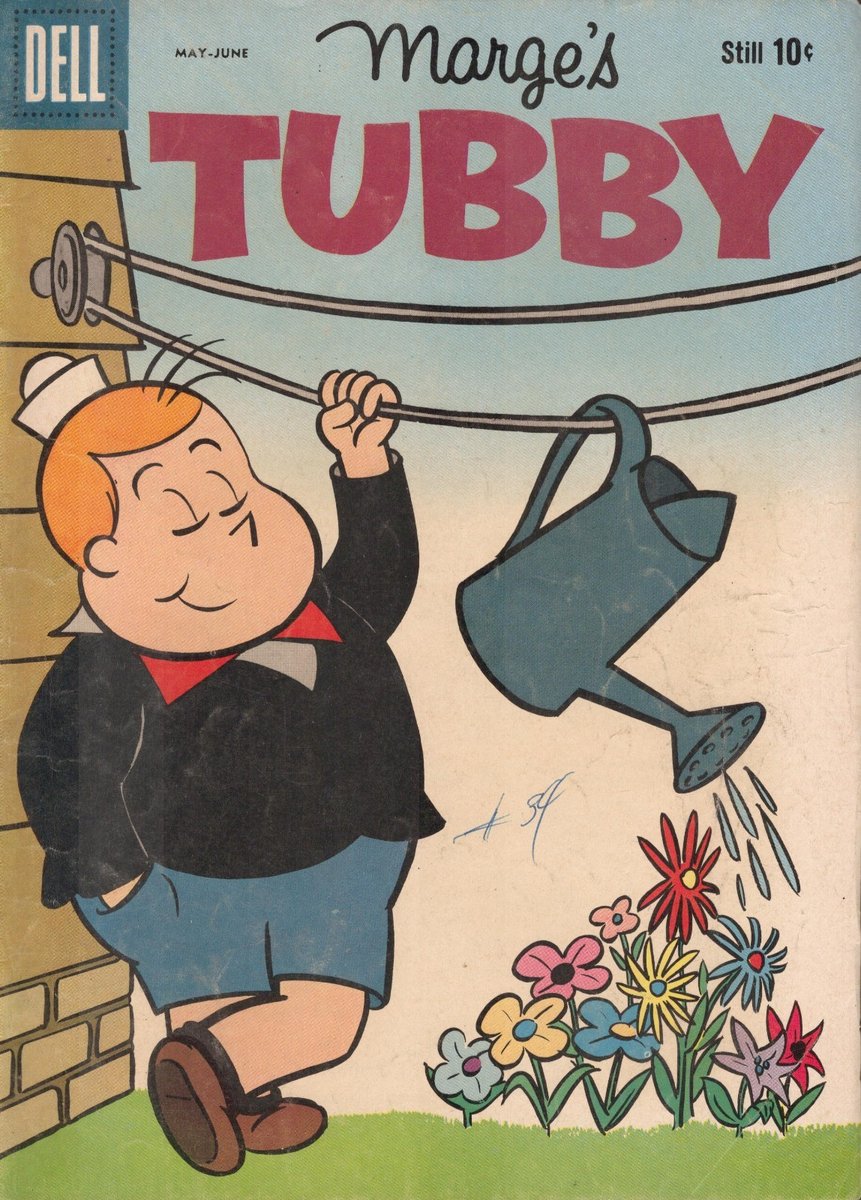 54073: DELL COMICS MARGE'S TUBBY #34 VG Grade