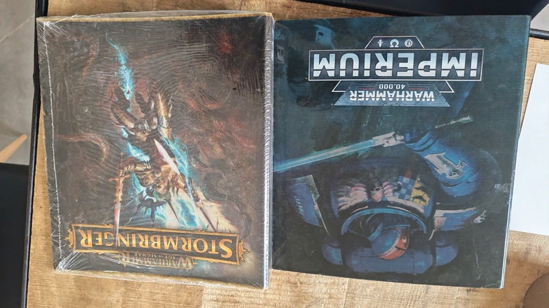 Lot de 2 classeurs Warhammer