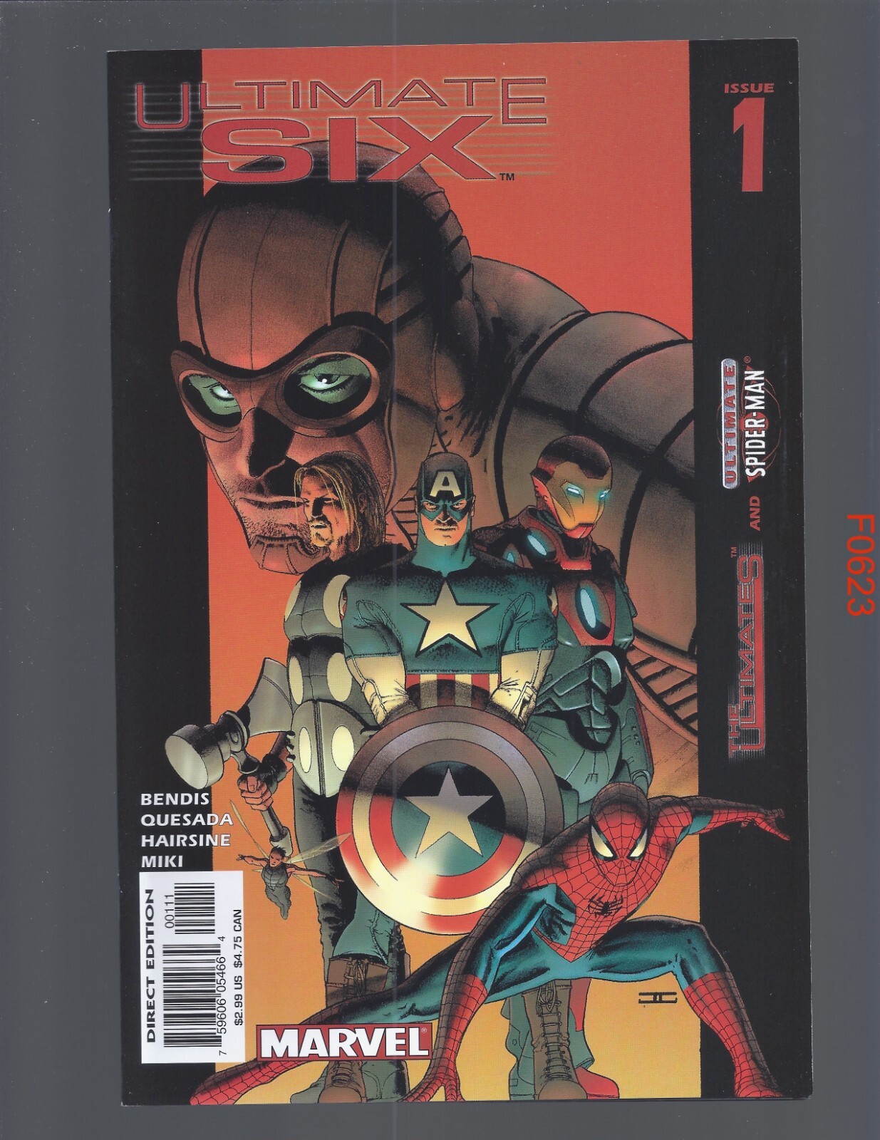 Ultimate Six #1 2003 Marvel VF/NM f0623