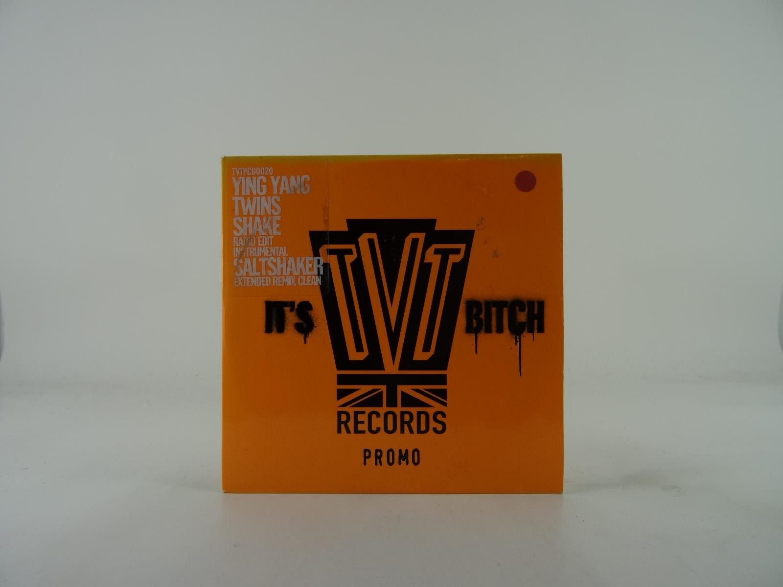 YING YANG TWINS SHAKE (A39) 3 Track Promo CD Single plus Card Sleeve TVT RECORDS