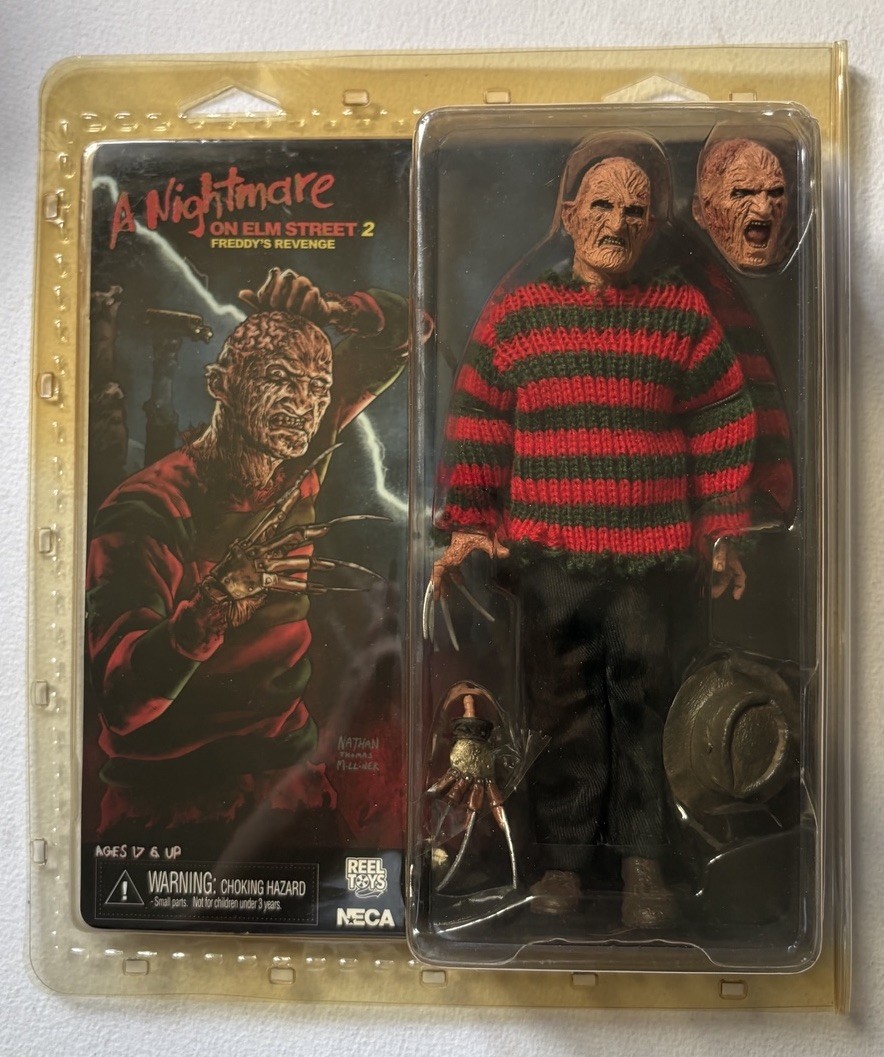 NECA Freddy Krueger 8” Un incubo su Elm Street vestito Freddy's Revenge
