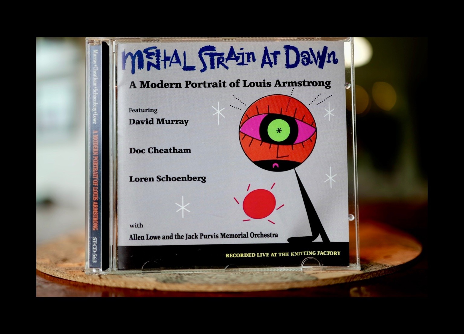 Mental Strain At Dawn CD Louis Armstrong DAVID MURRAY DON CHERRY Stash ST-CD-583