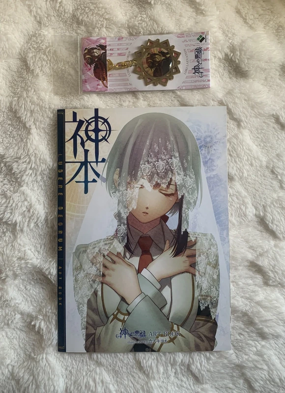 Kamigami no Asobi Ludere deorum Livret Keychain Loki Porte clés Japonais Otome Game Visual Novel