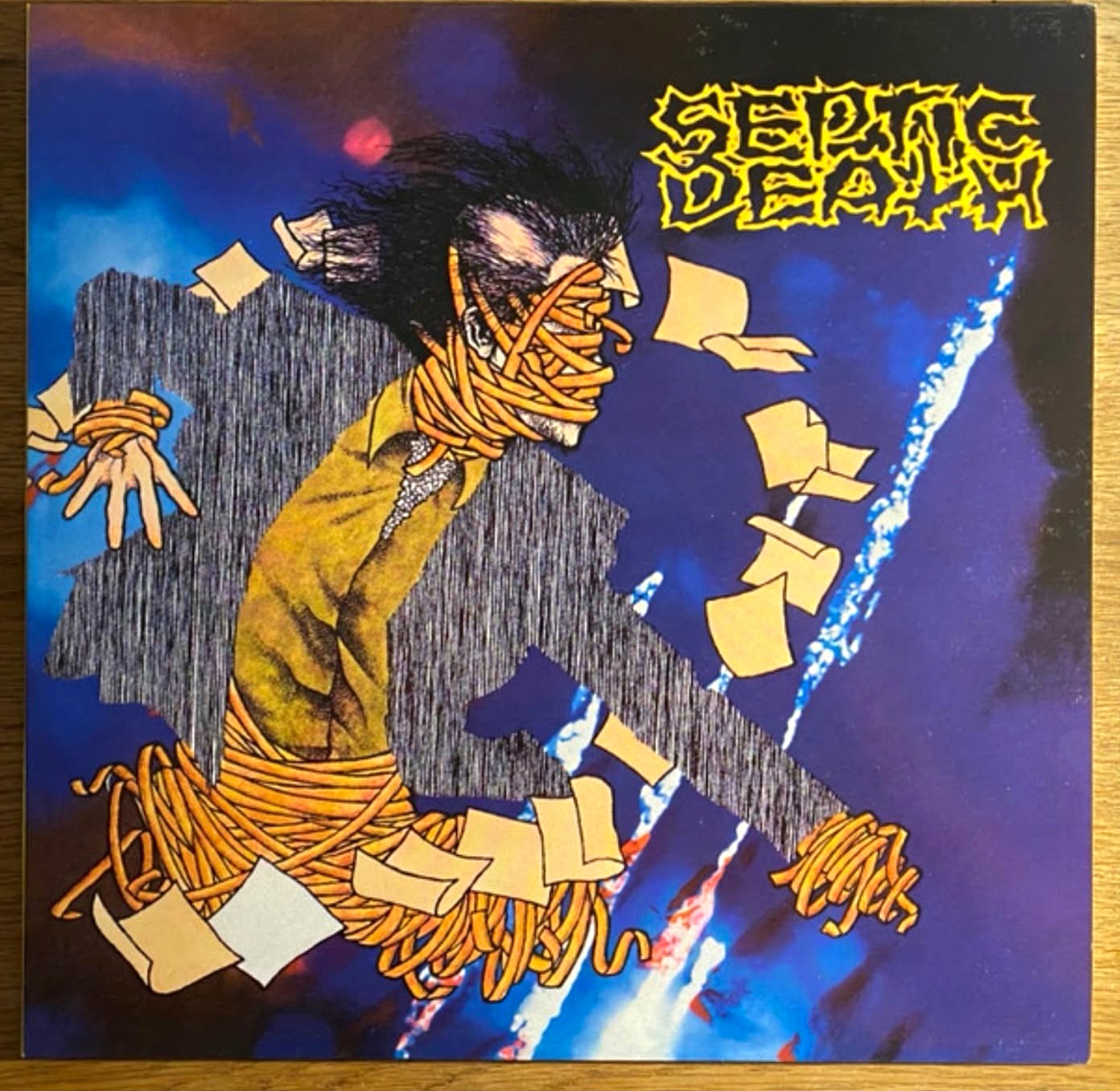 Septic Death Harto De Todo LP Vinyl Record 33 RPM 2017 Black HHOTD1994