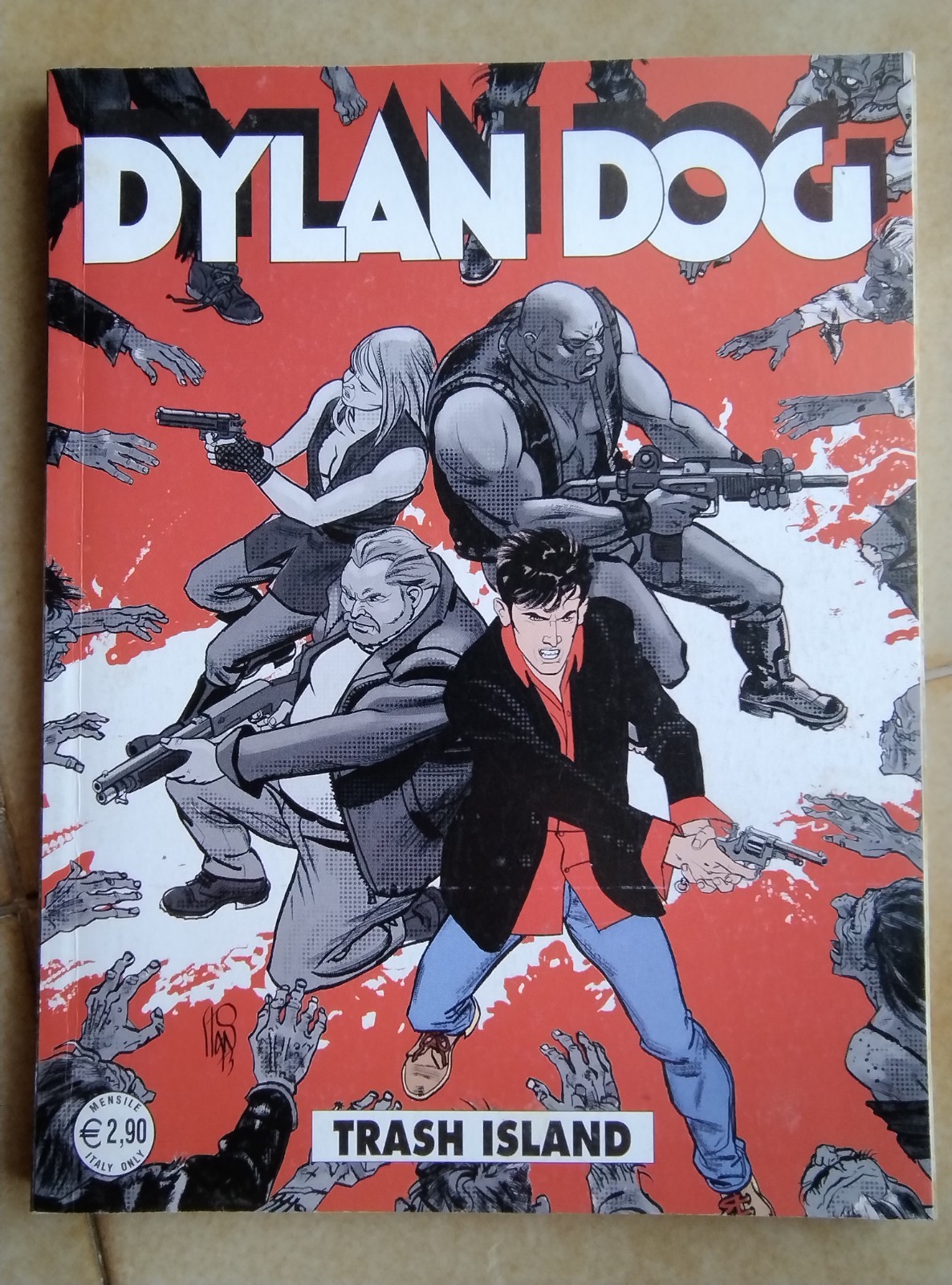 Dylan Dog n. 328 - Trash Island -Bonelli- 2014