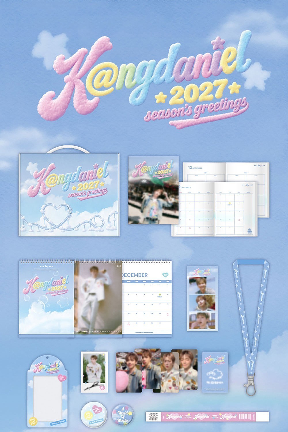 SALUTI/CALENDARIO + DIARIO + 4 CARTE + FOTO + DISTINTIVO + POLAROID + ECC