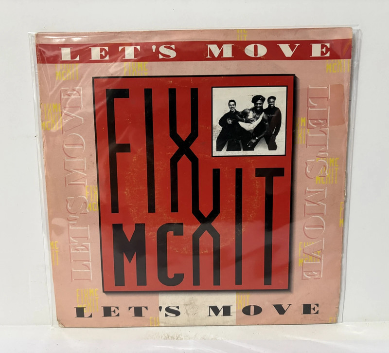 Single Vinyl 45T - MC Fixx It - Let's Move