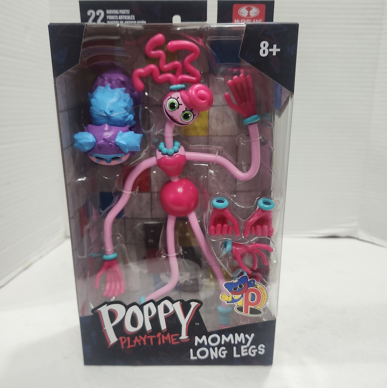 McFarlane Poppy Playtime Mommy Long Legs 7”Action Figure Brand New In Hand! Pink