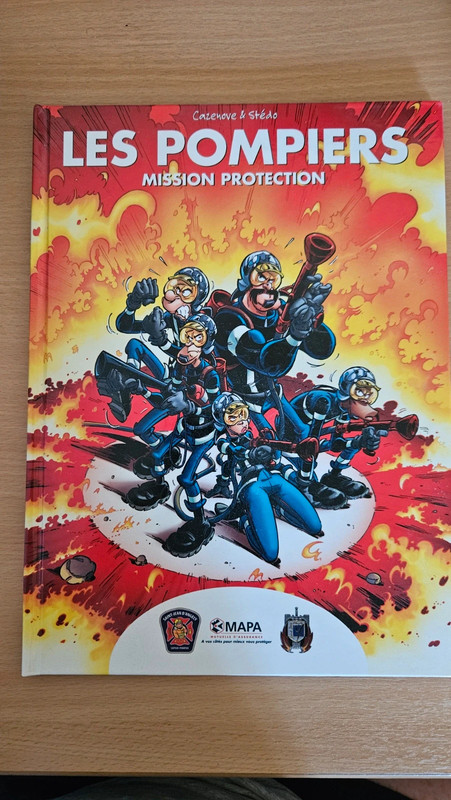 Bd les pompiers mission protection edition speciale