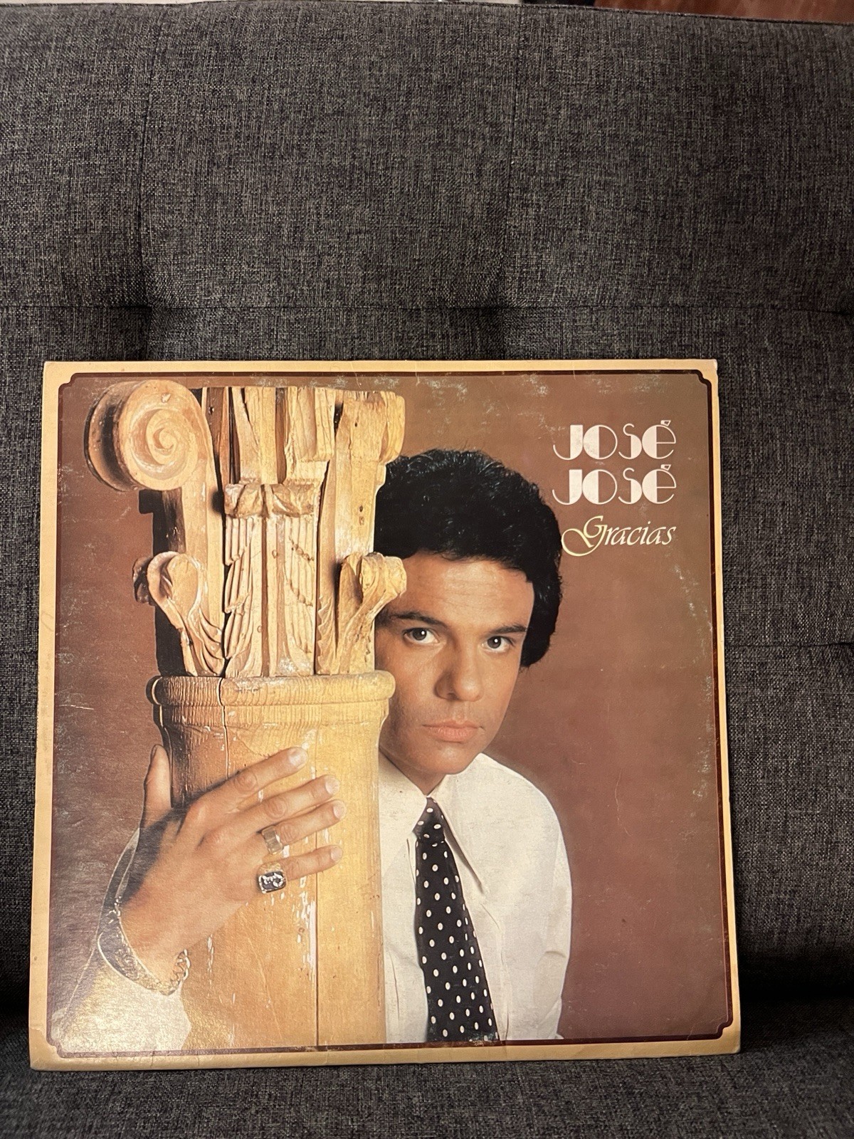 JOSÉ JOSÉ Gracias LP 1981 ORIGINAL MEXICO Ariola COVER ONLY 