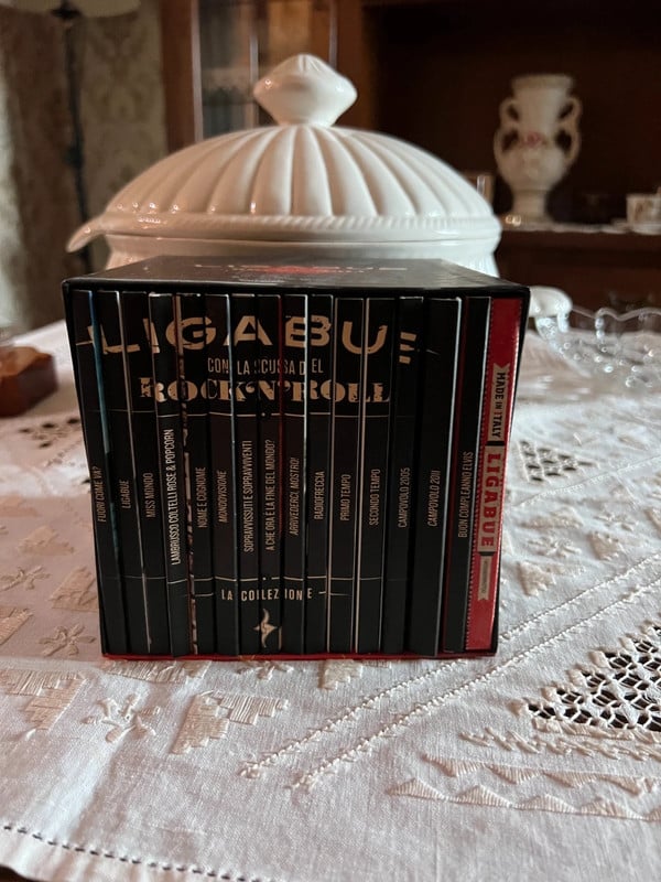 Ligabue Box Set Completo "Con la scusa del Rock 'N' Roll" - Collezione CD