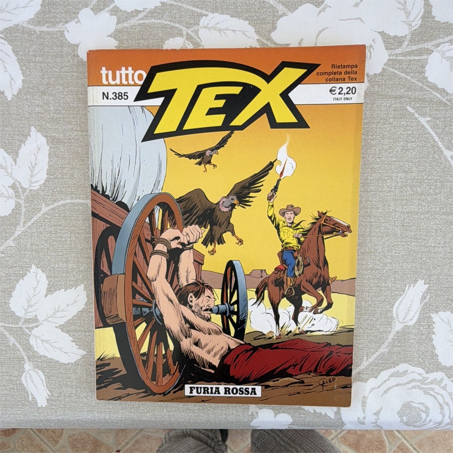 Sergio Bonelli Editore Tutto Tex n.385 (2008) “Furia rossa” Galep