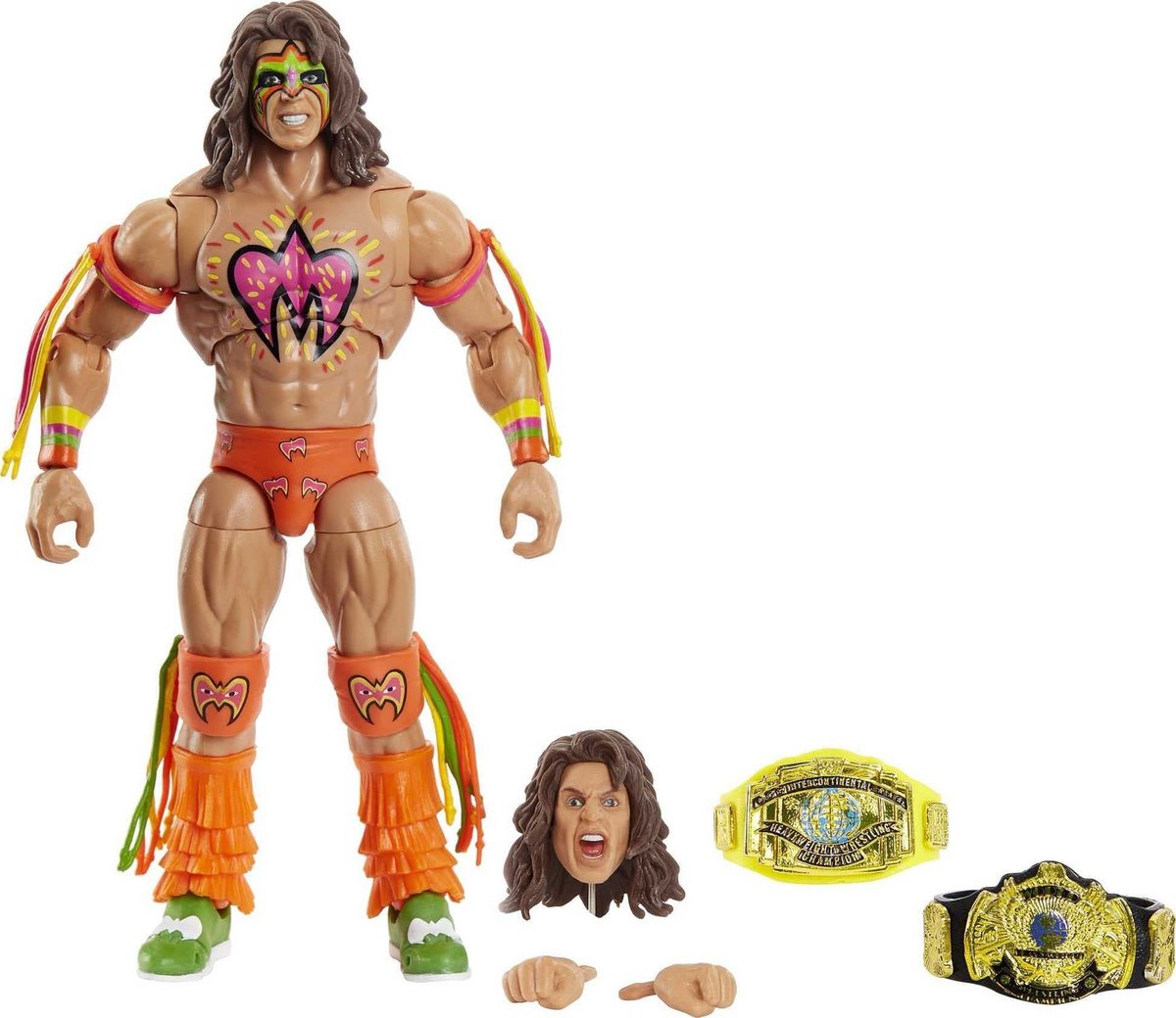 WWE Ultimate Warrior Ultimate Edition Modellino Fan Takeover
