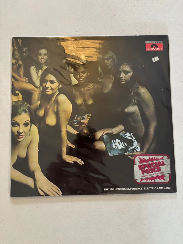 Lp jimi hendrix - electric ladyland originele oude persing! Disco disque schallplatte cd lp record