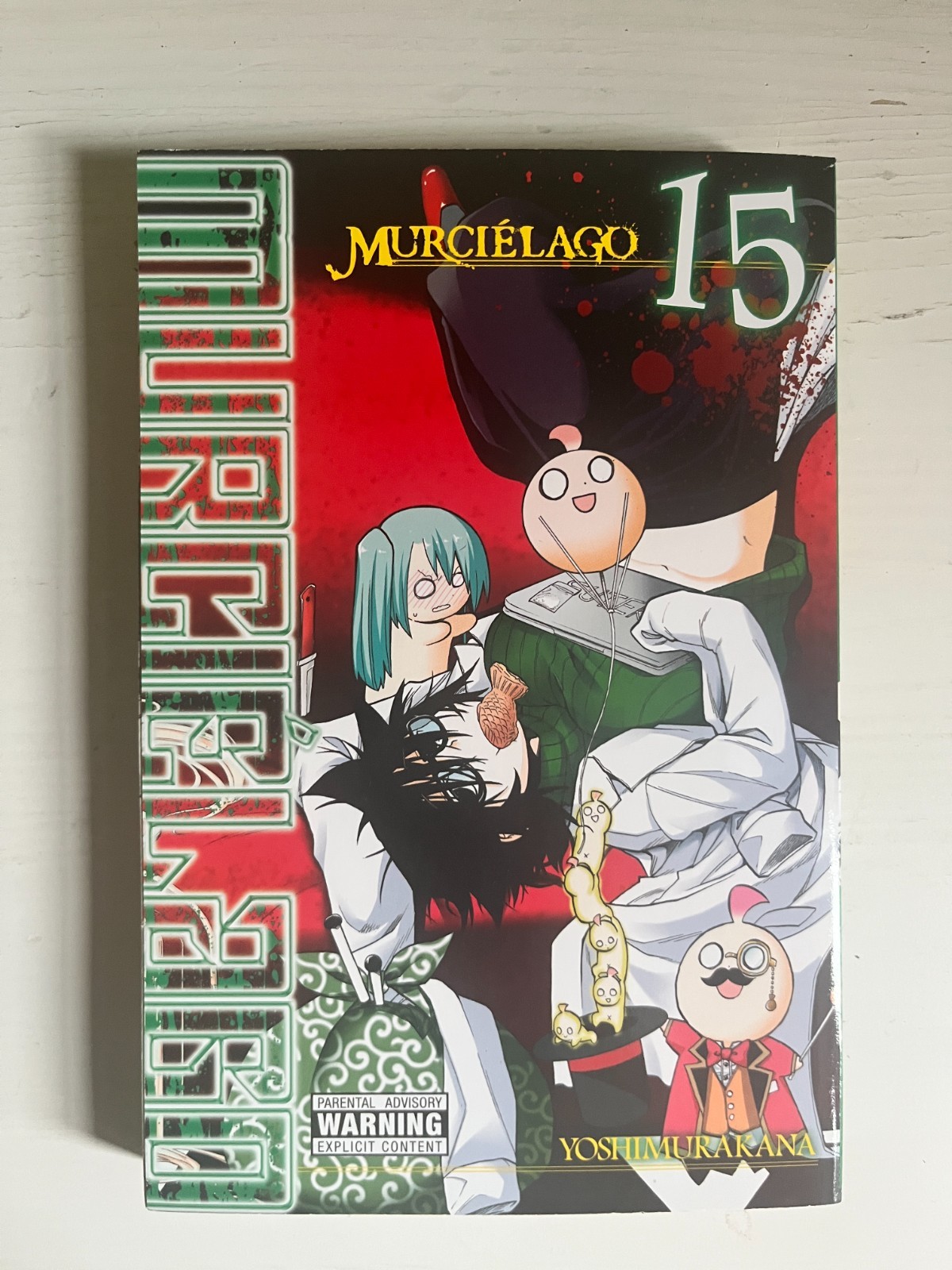 1st ed. Murciélago, Vol. 15, Manga Book English Murcielago
