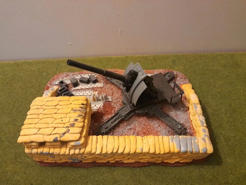 Warhammer 40k [décor officiel] Emplacement de canon séisme FW résine 2002 OOP très rare