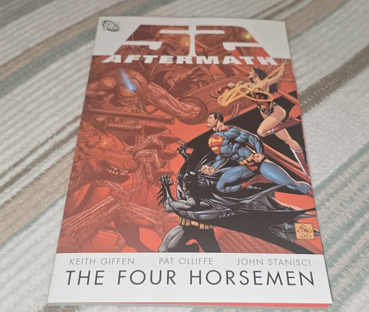 52 Aftermath The Four Horsemen First Print TPB Graphic Novel Giffen Stanisci DC