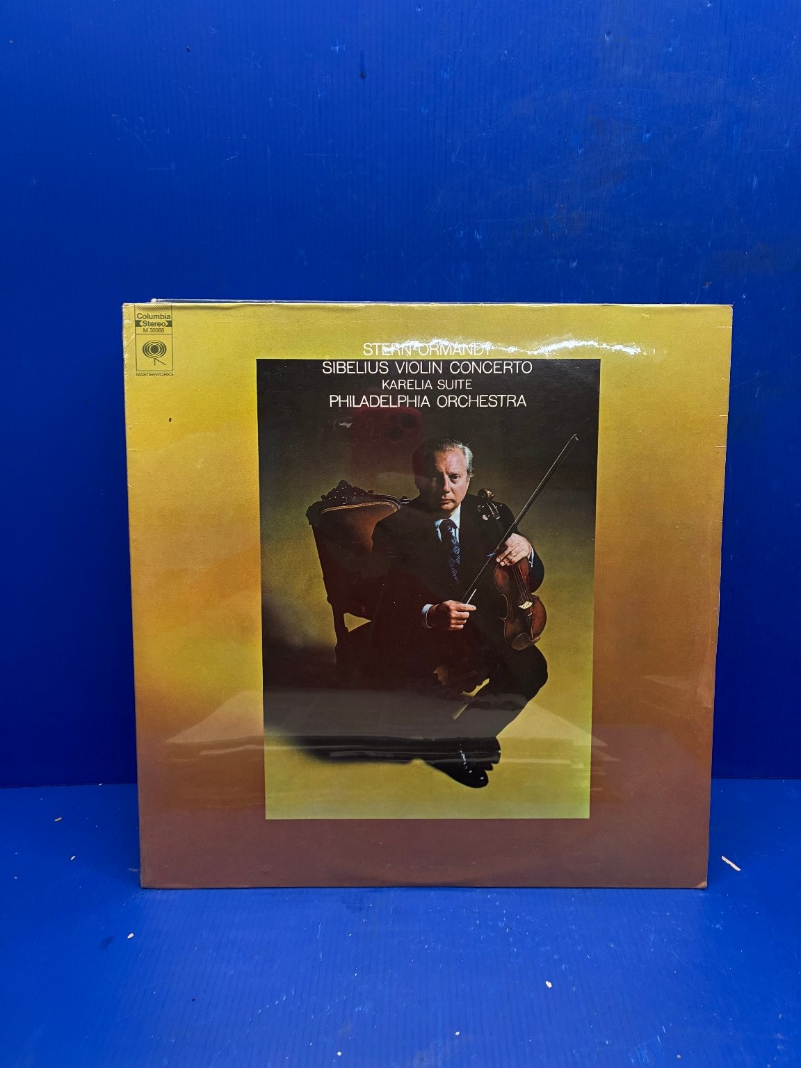 Stern Ormandy Sibelius Violin Concerto Karelia Suite LP 1965 Columbia Classical