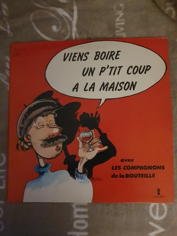 Vinyle : viens boire un pt coup à la maison