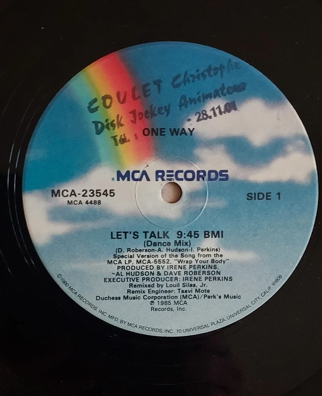 One Way " let's talk " maxi funf 85 usa