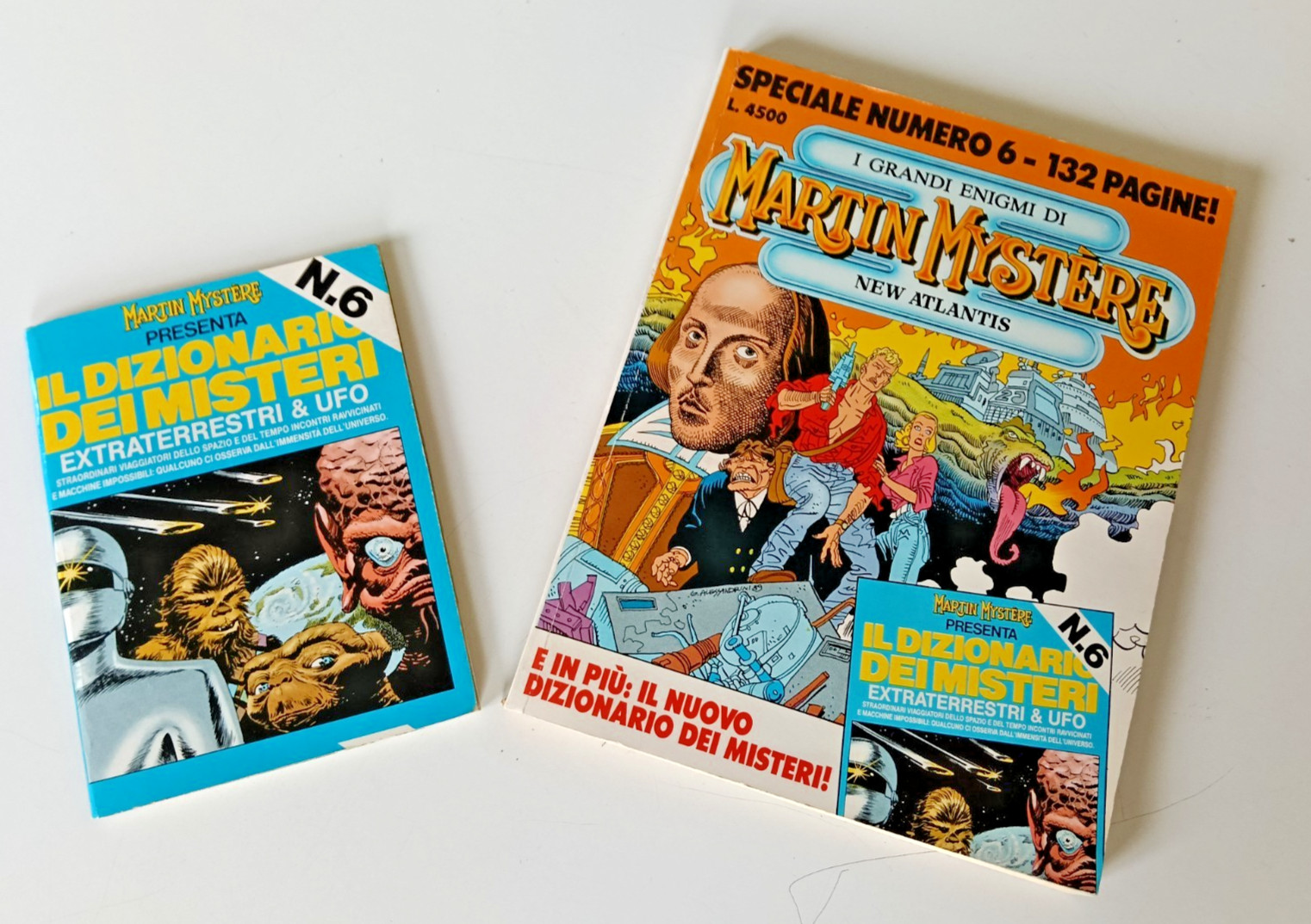 Martin Mystère Speciale 6 New Atlantis + Dizionario dei Misteri n. 6 Bonelli