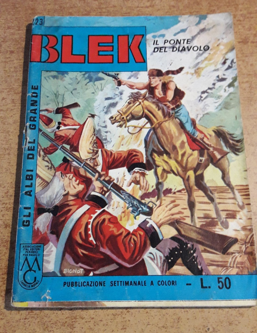 Gli Albi del Grande BLEK -  223 - Il Ponte del Diavolo - Dardo 1967