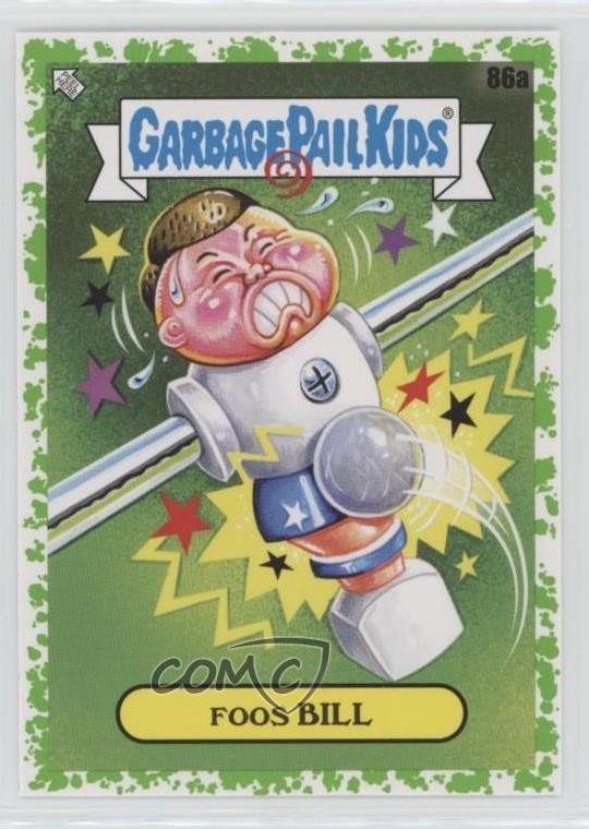 2024 Topps Garbage Pail Kids: Kids at Play Booger Green Foos Bill #86a 8d2