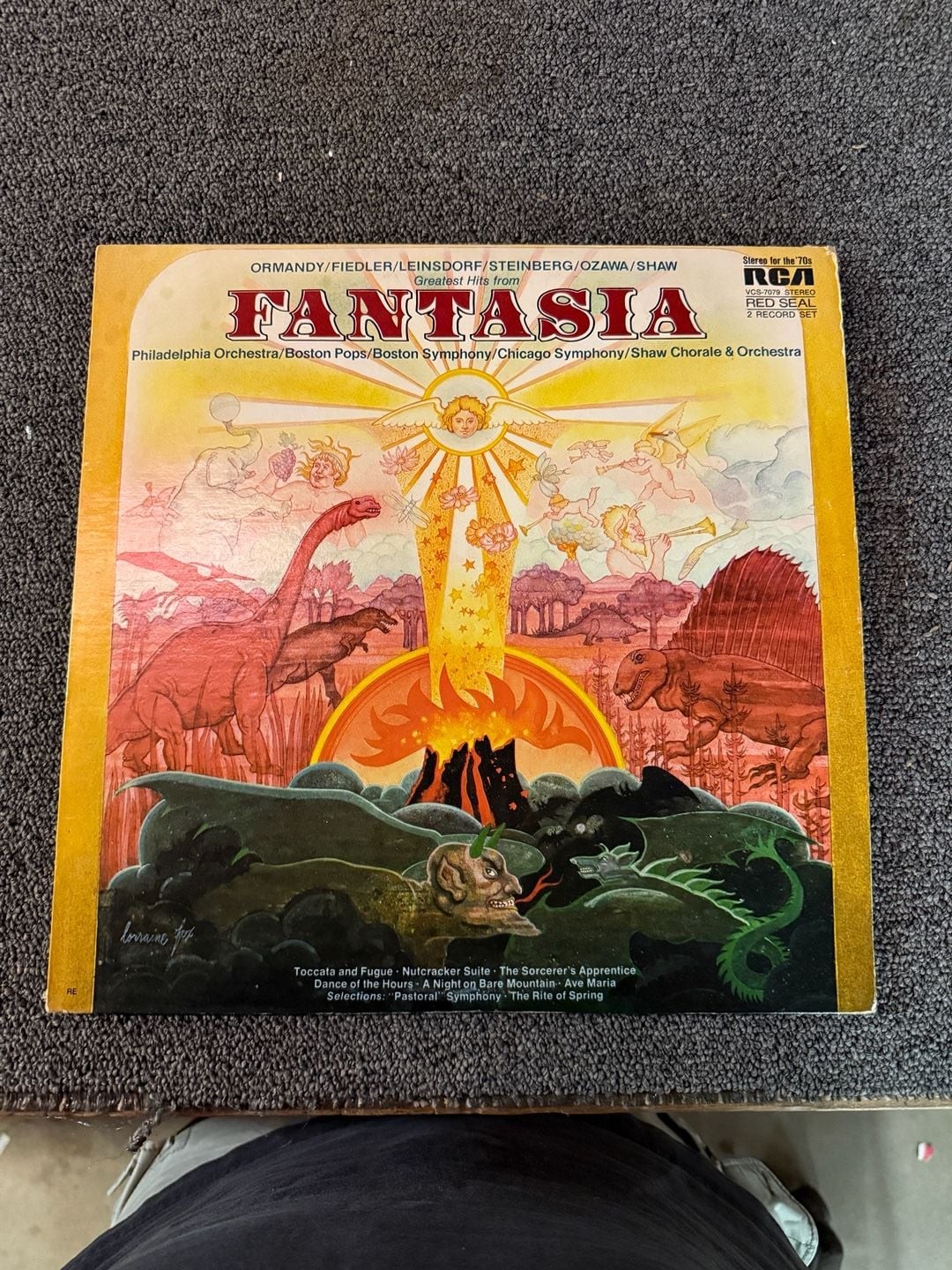 RCA Greatest Hits From Fantasia 2 LP Vinyl Record Set