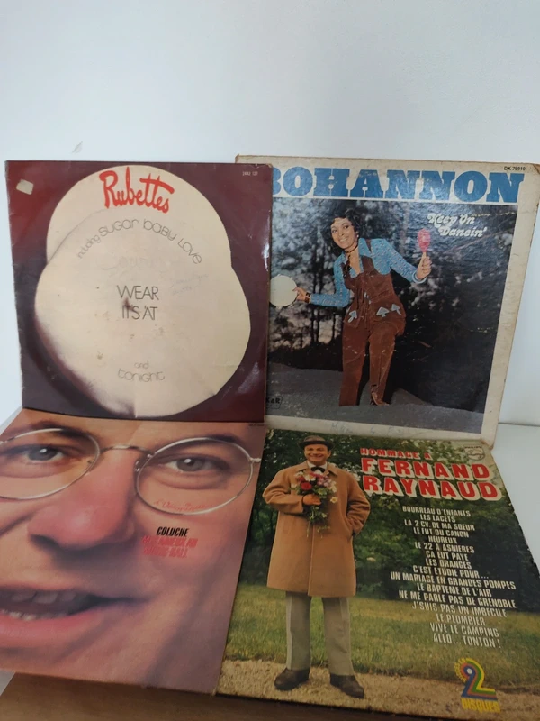 Vinyle lot de 4