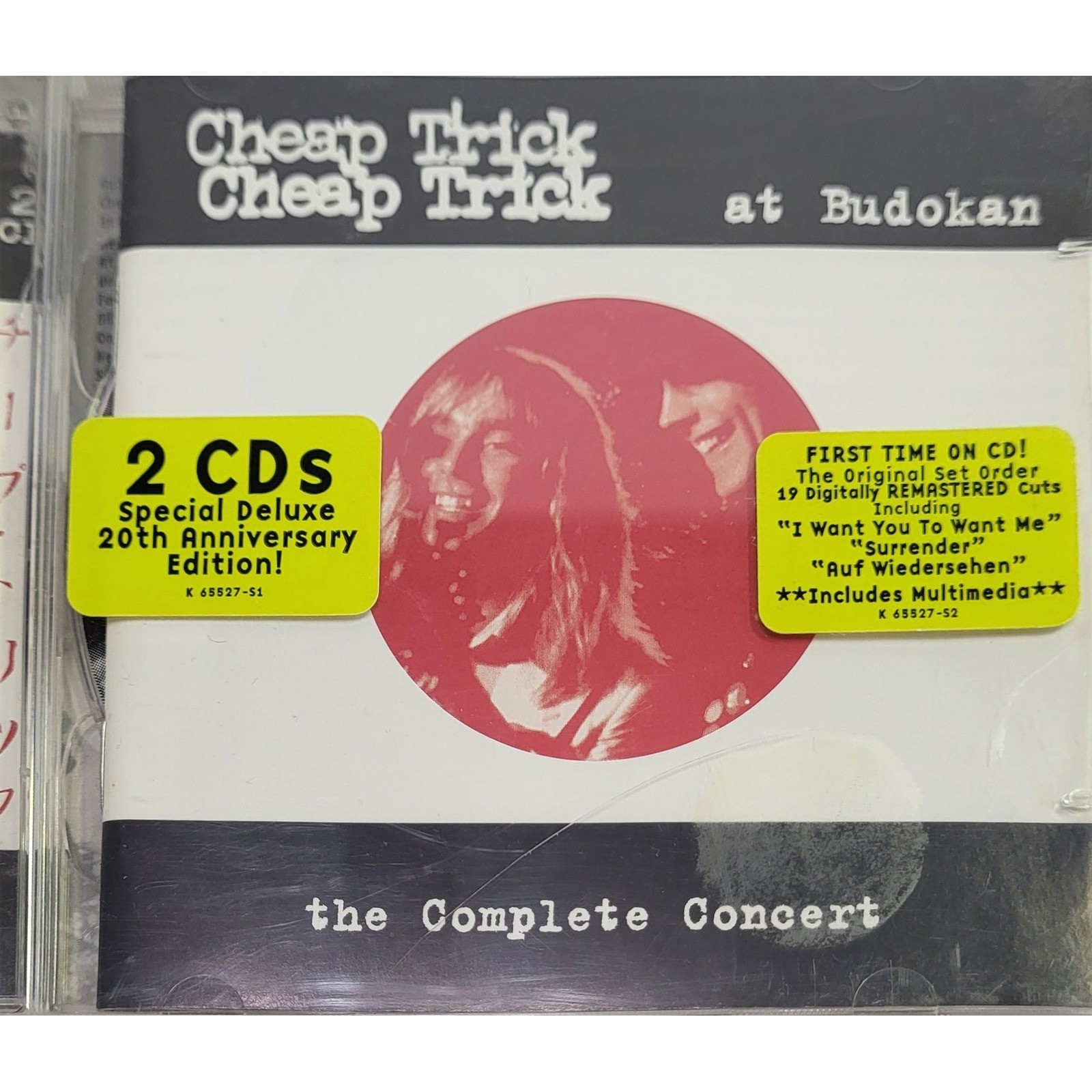 Cheap Trick At Budokan The Complete Concert 2 CD Set 1998 Remastered