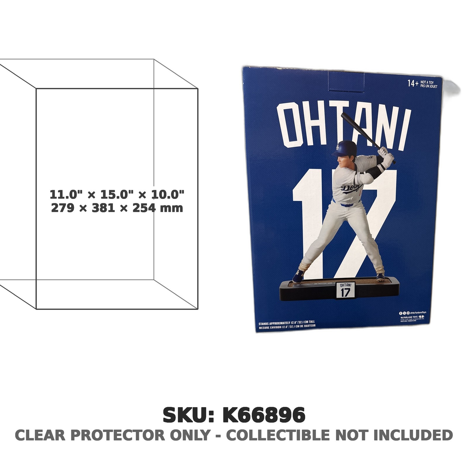 Protector For McFarlane Ohtani 17