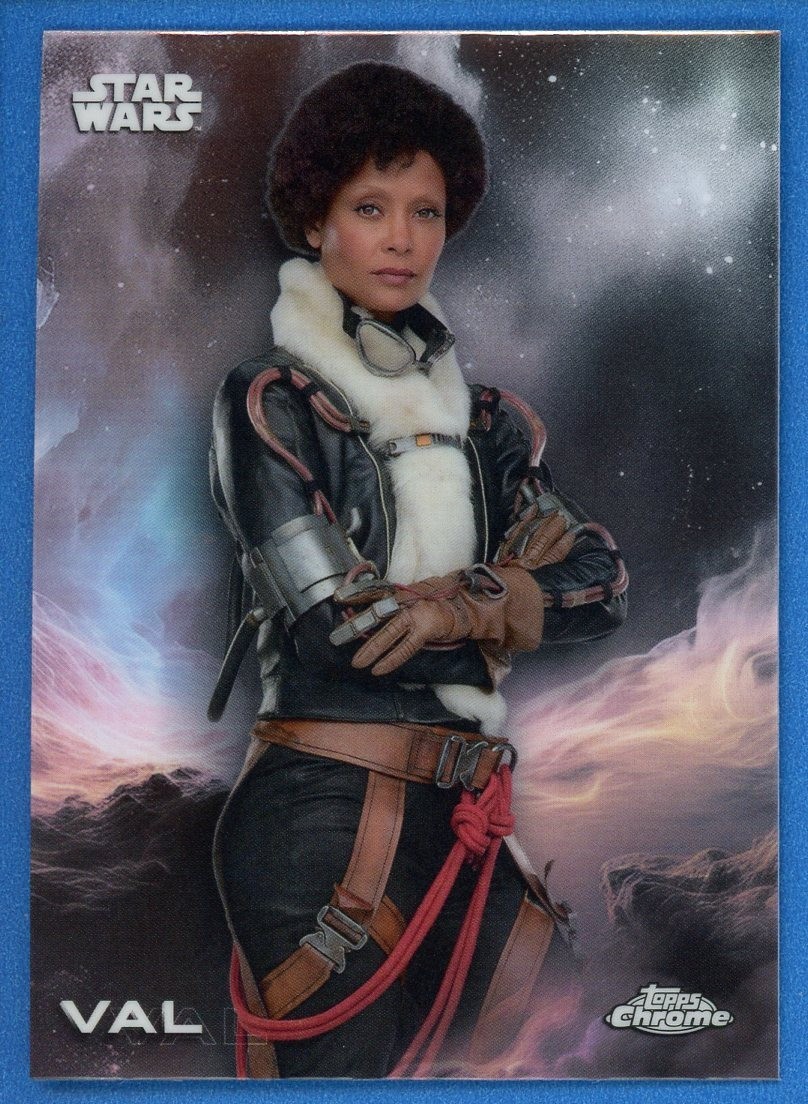 2025 Topps Chrome Star Wars #187 Val Solo: A Star Wars Story