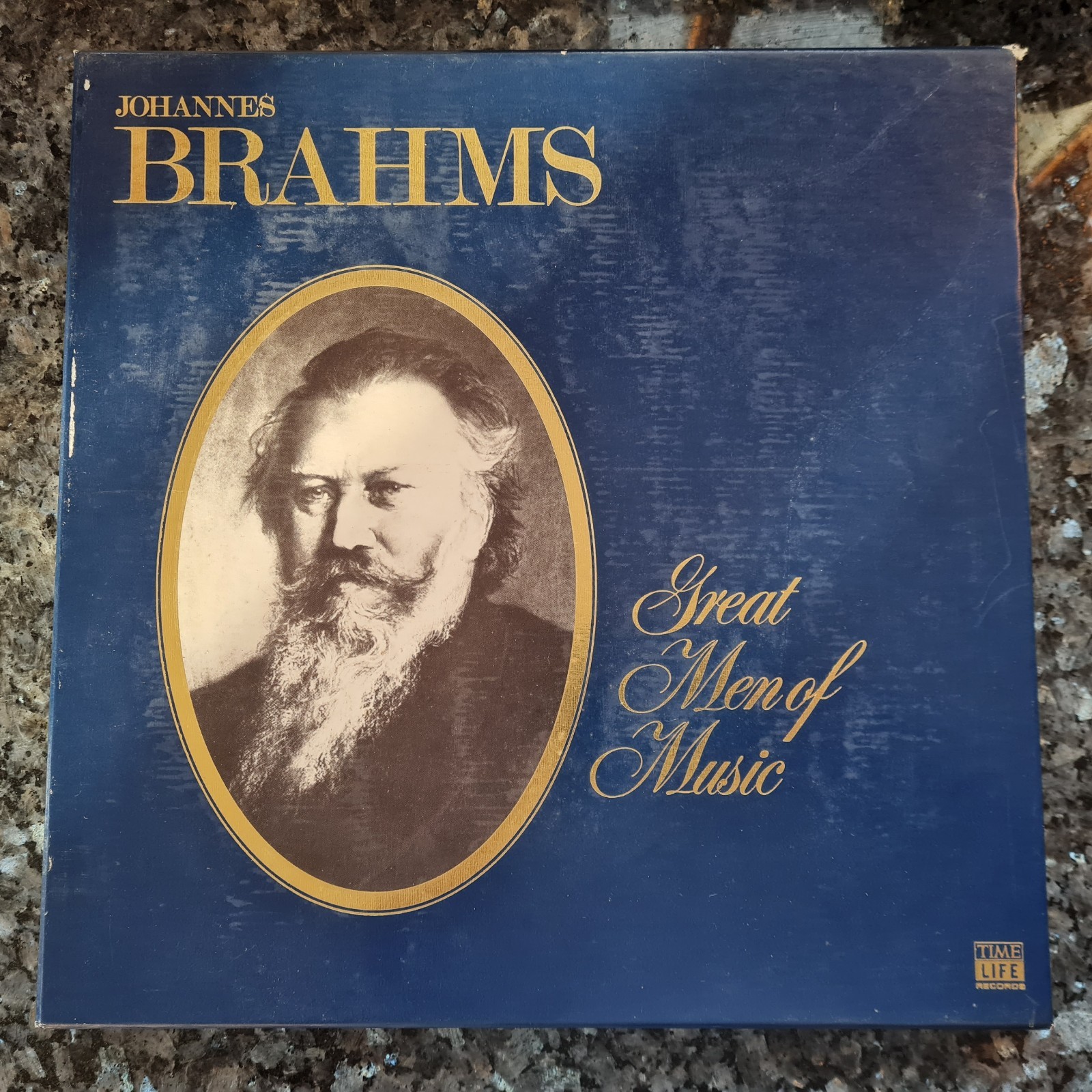 Great Men Of Music - Johannes Brahms (Time Life 4 LP Box Set - STL 543)