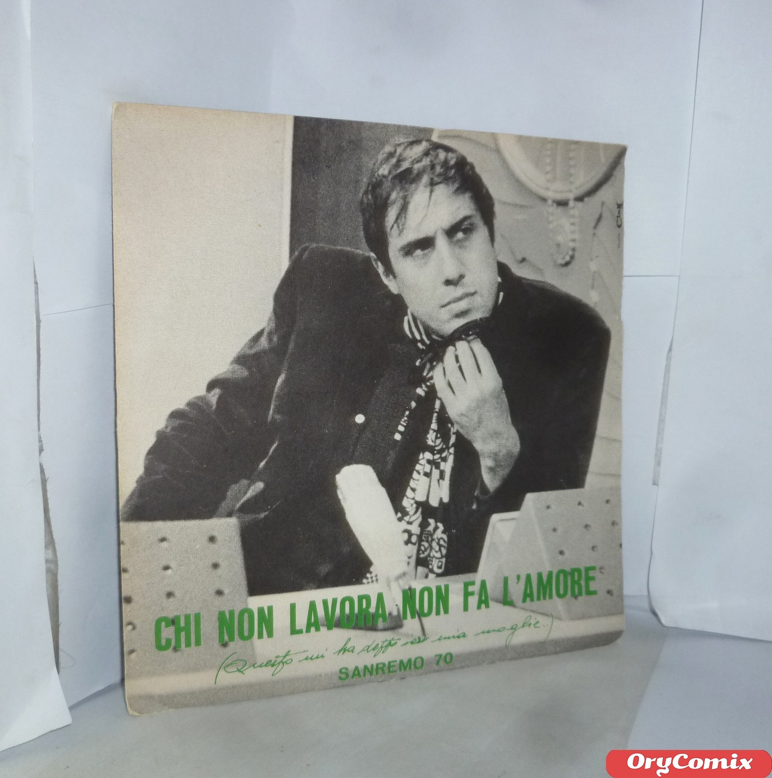 ADRIANO CELENTANO - CHI NON LAVORA NON FA L'AMORE VINILE 7" POLLICI 45 RPM GIRI