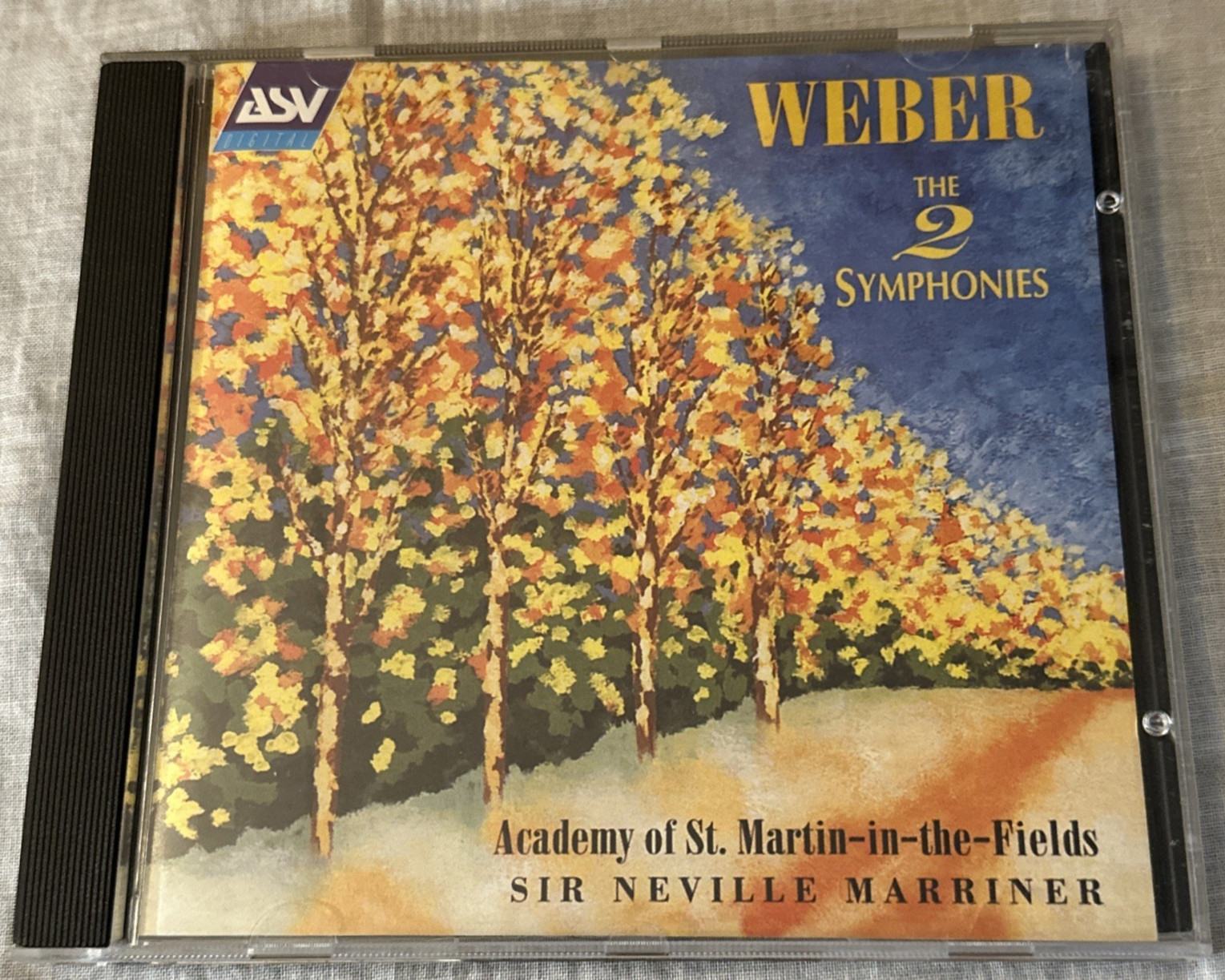 Weber: Symphonies Nos. 1 & 2 (Academy of St.-Martin-in-the-Fields, Marriner) CD