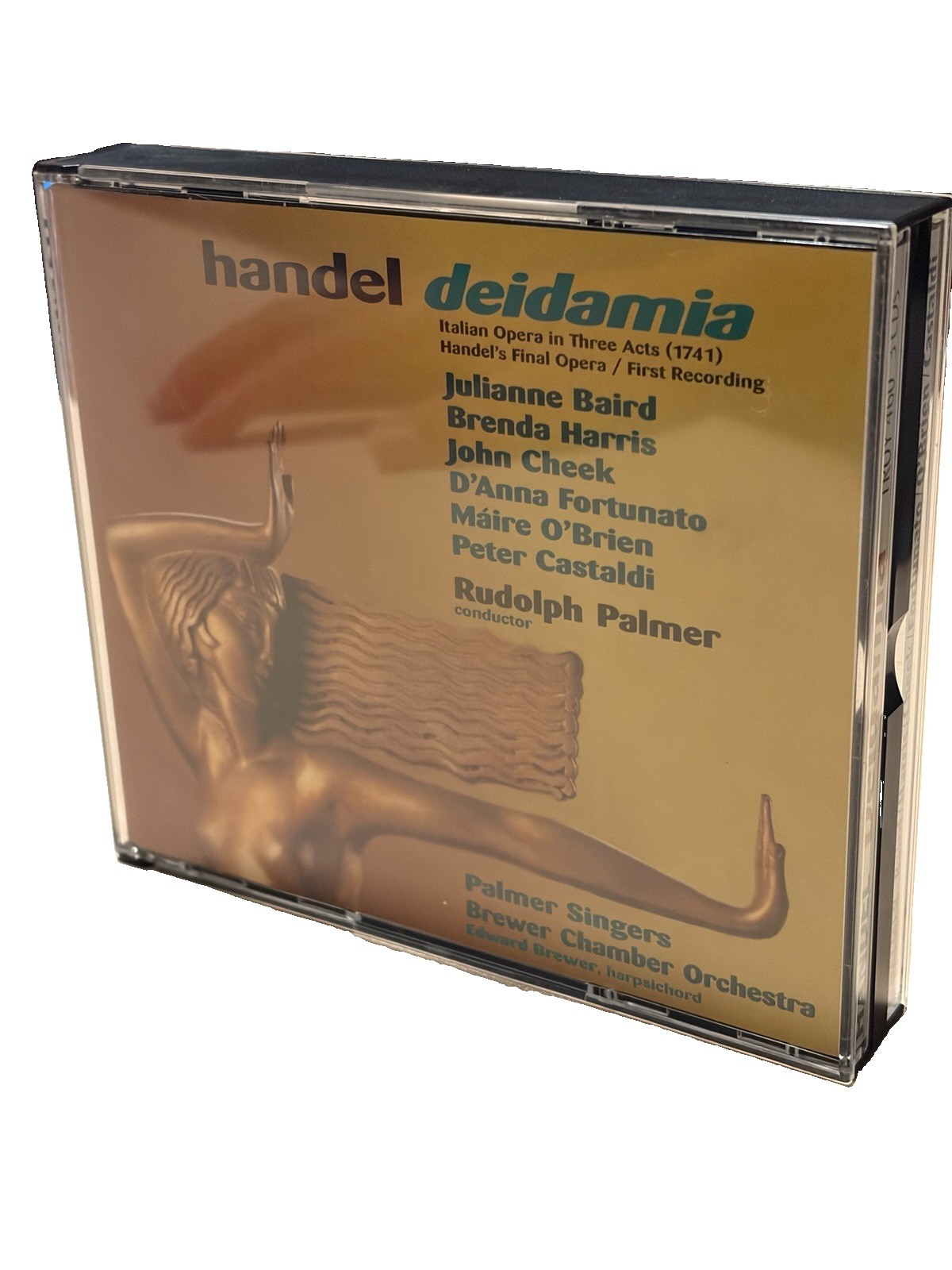 3 CD set Handel Deidamia Rudolph Palmer Baird Harris Cheek Fortunato Castaldi