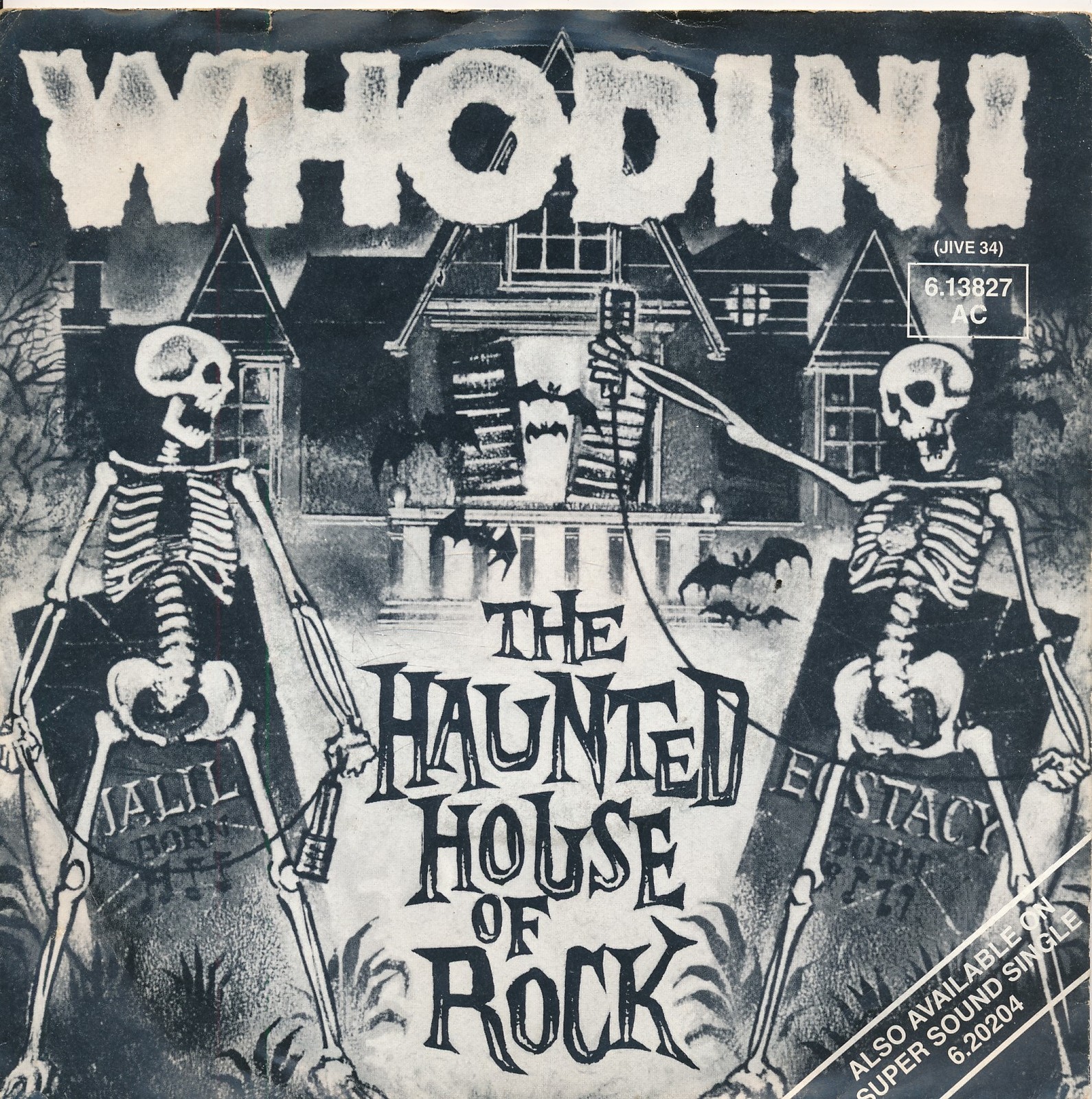 The Haunted House Of Rock - Whodini - Single 7" Vinyl 258/09